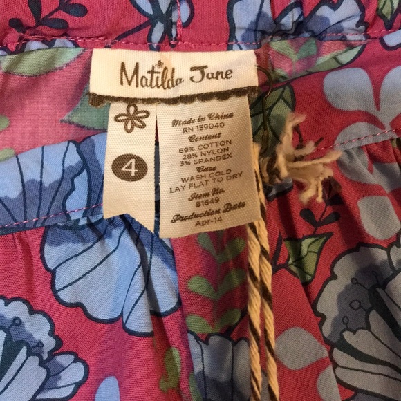 Matilda Jane Floral Wide Leg Pants - Picture 3 of 4